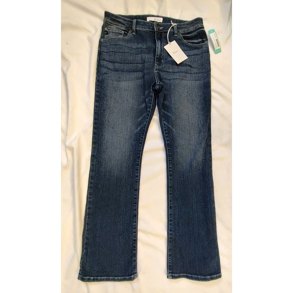 NWT Ken Can Jeans Charles Hi Rise Bootcut Stretch Dark Wash Womens Denim Sz 31